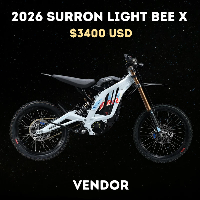 2025/2026 Surron Light Bee X Supplier - 100% Authentic