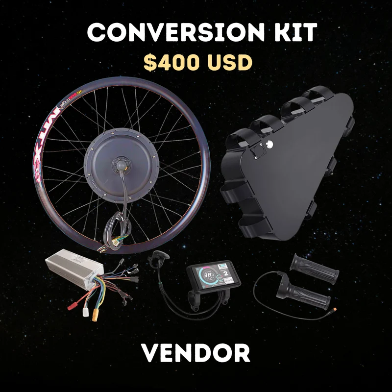 E-Bike Conversion Kit Supplier - 100% Authentic
