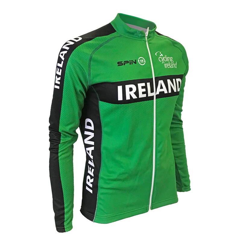 SPIN 11 TEAM IRELAND JERSEY LONG SLEEVE