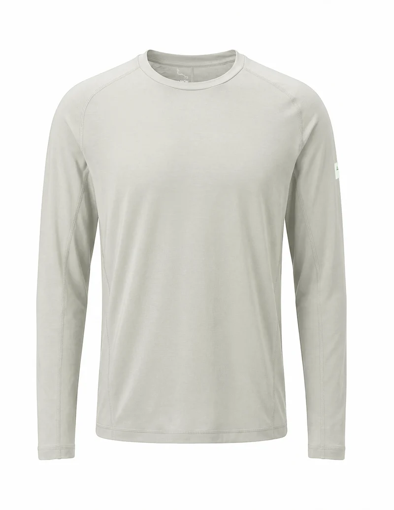 ALBION ZOA SUN SHIELD LONG SLEEVE T-SHIRT WOMENS - CHALK