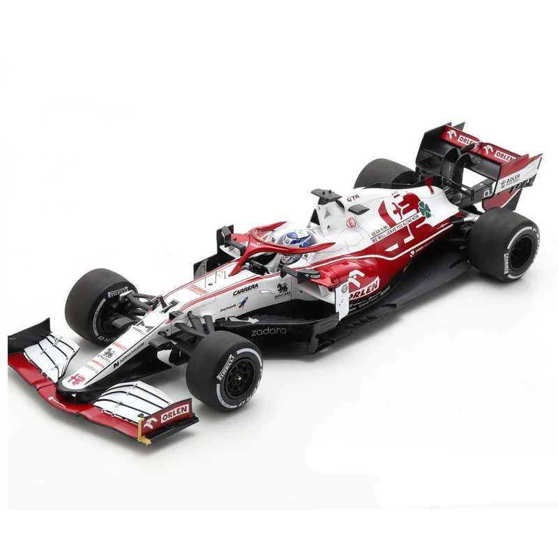 Alfa Romeo Racing Orlen C41 Abu Dhabi Gp 2021 Last Race Kimi Raikkonen 1:18