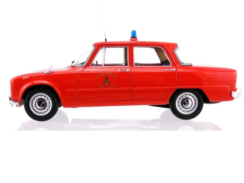 Alfa Romeo Giulia Super 1300 "Vigili del Fuoco" 1966 Rosso 1:18