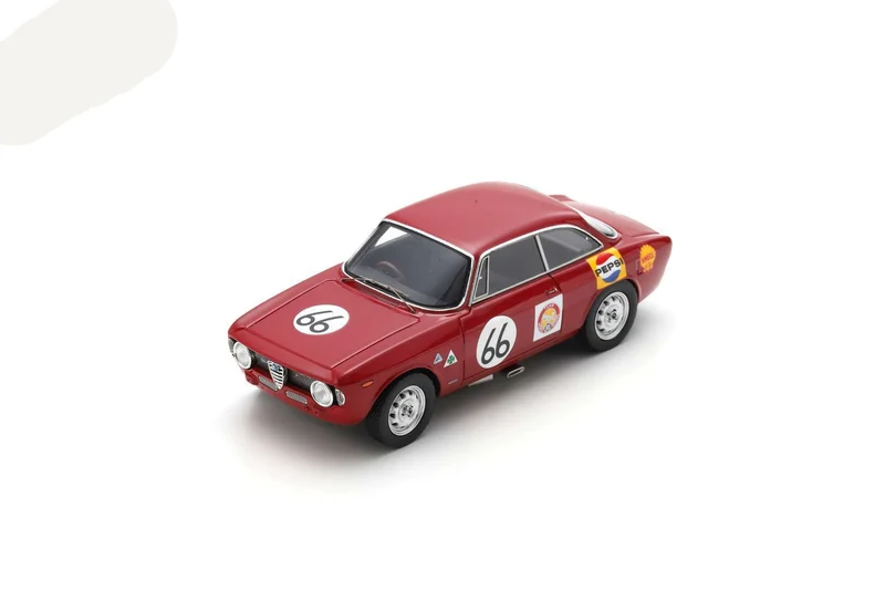 Alfa Romeo GTA No.66 Team Hong Kong Singapore GP 1967 Albert Poon 1:43