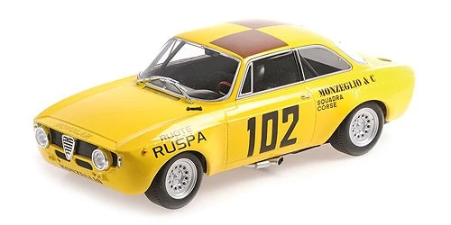 Alfa Romeo GTA 1300 Junior Monzeglio Corse Targa Florio 1971 Zanetti - Ruspa 1:18
