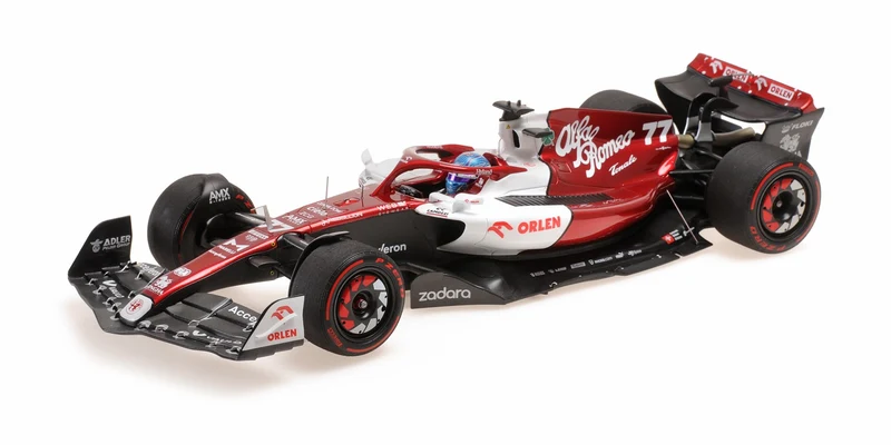 Alfa Romeo F1 Team Orlen C42 Bahrain GP 2022 Valtteri Bottas 1:18