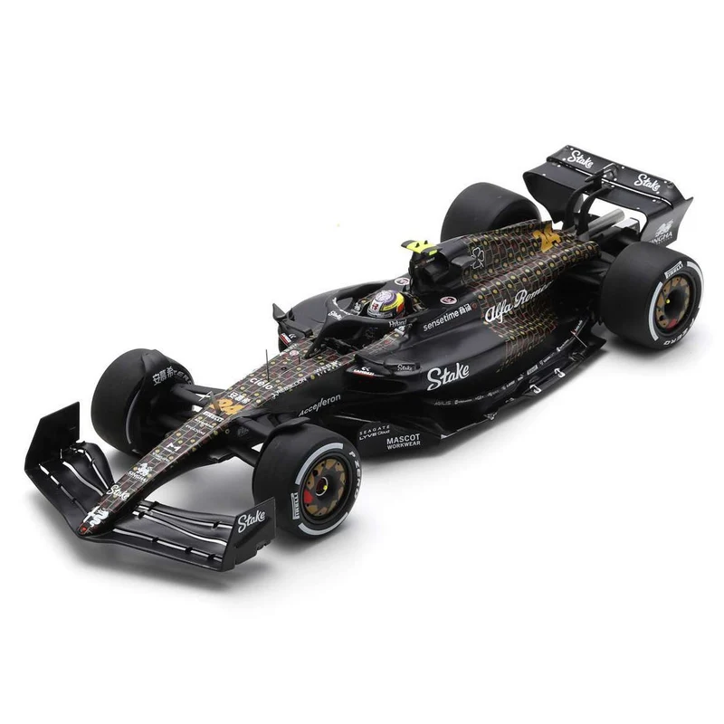 Alfa Romeo F1 Team KICK C43 F1 Las Vegas GP 2023 Zhou Guanyu 1:18