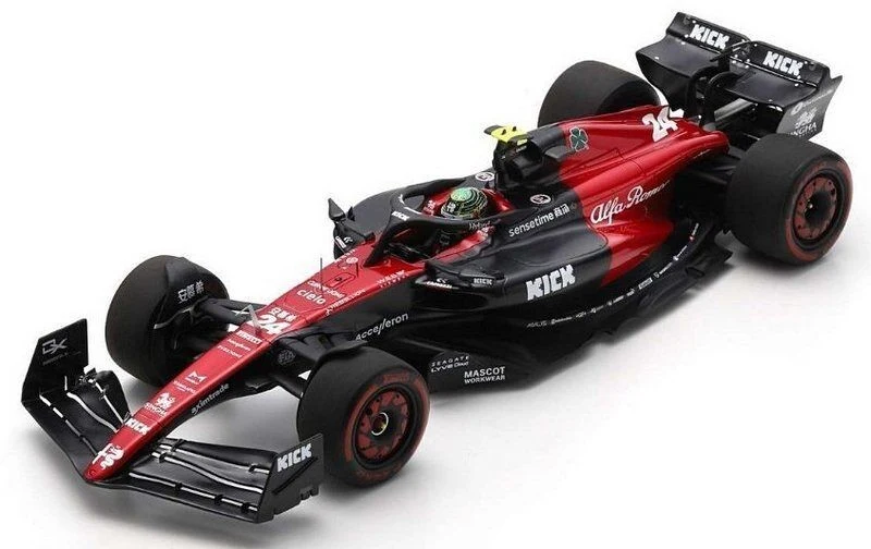 Alfa Romeo F1 Team KICK C43 F1 Australian GP 2023 Zhou Guanyu 1:18
