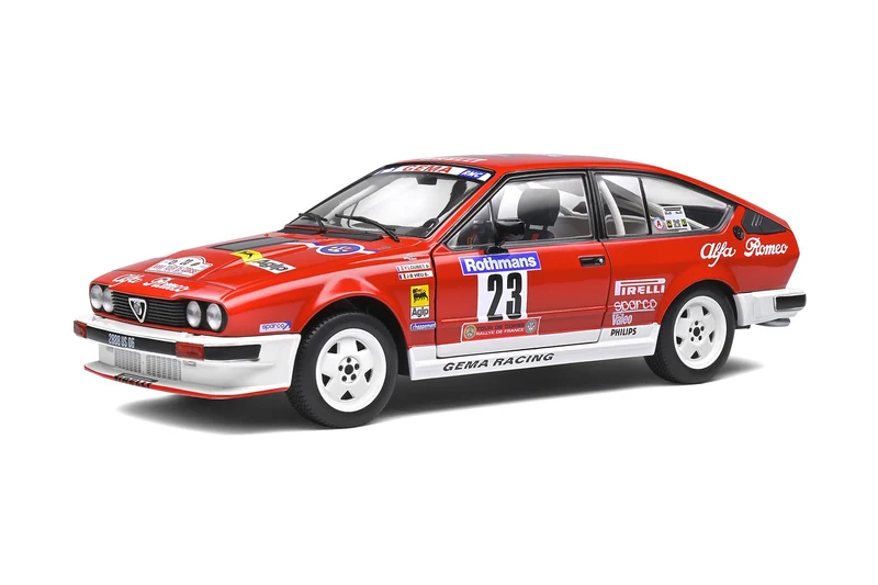 Alfa Romeo Alfetta Gtv6 5° Tour de Corse 1985 Yves Loubet - Jean-Bernard Vieu 1:18
