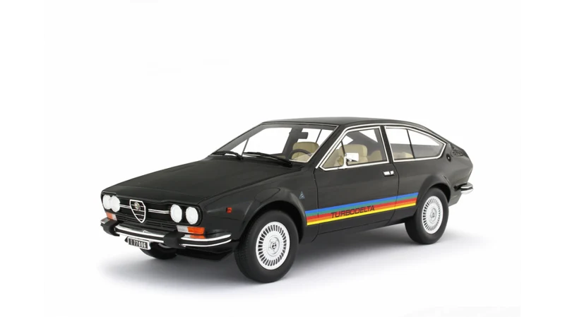 Alfa Romeo Alfetta GTV 2000 Turbodelta 1979 Nero 1:18