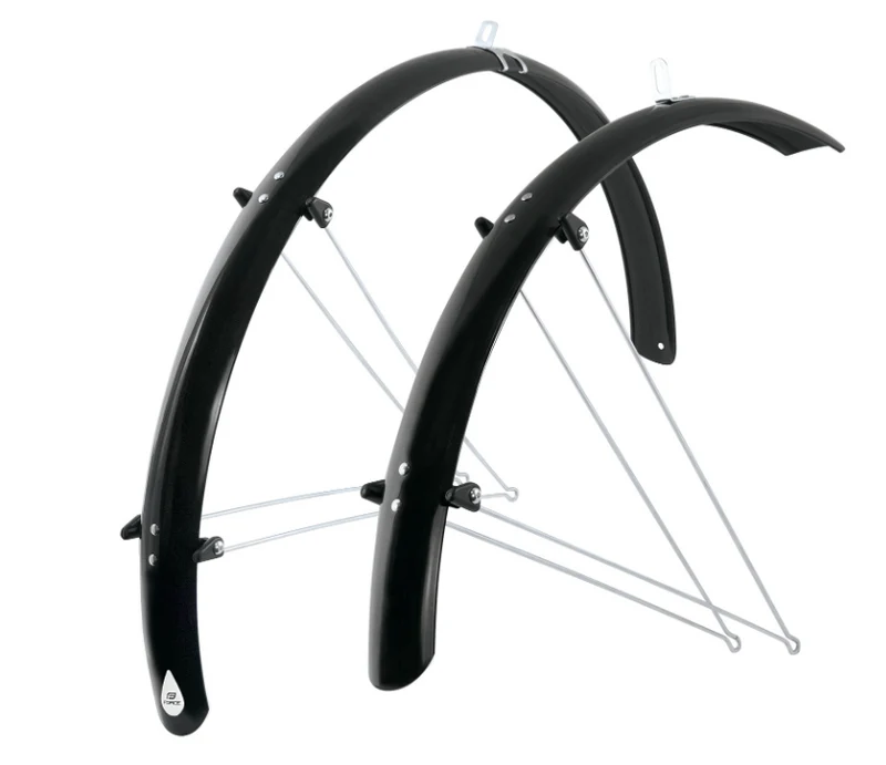 FORCE 58TREKKING MUDGUARD PAIR BLACK