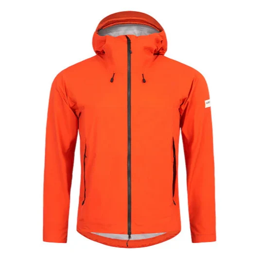 ALBION UNISEX ZOA RAIN SHELL - ORANGE