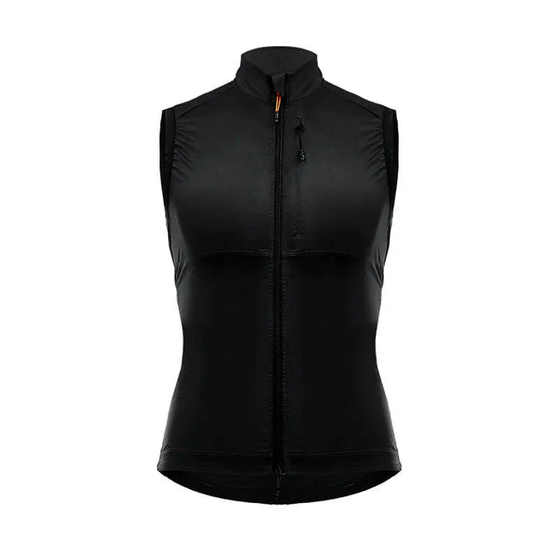 ALBION WOMEN'S ALL ROAD PERTEX QUANTUM WIND GILET - BLACK