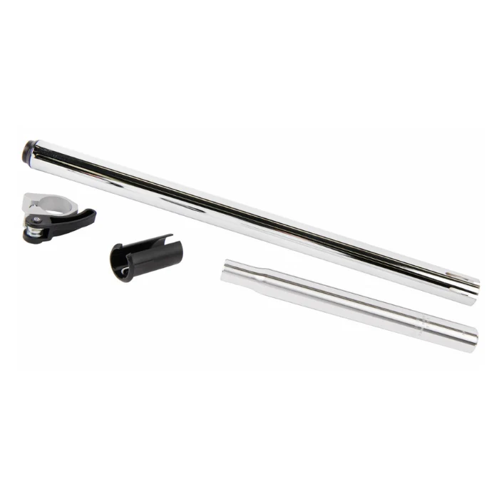 BROMPTON TELESCOPIC SEATPOST SNAP-FIT SILVER