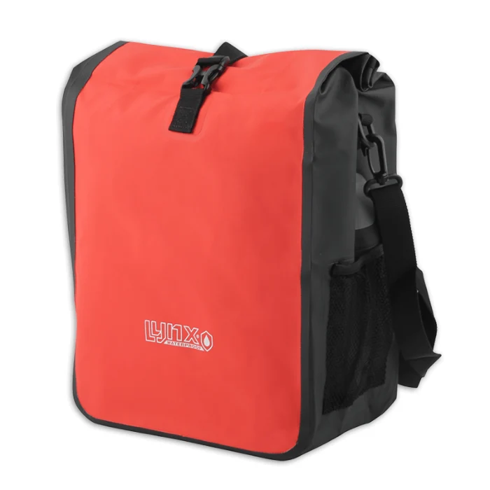 LYNX VALLEY XL E-BIKE SINGLE PANNIER BAG RED