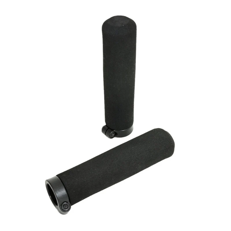 BROMPTON SUPERLIGHT LOCK-ON GRIPS - 130MM BLACK