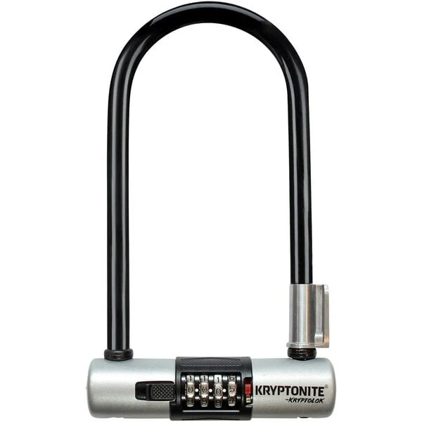 KRYPTONITE COMBINATION STANDARD U-LOCK WITH BRACKET
