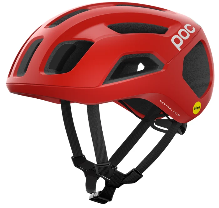 POC VENTRAL AIR MIPS PRISMANE RED MATT