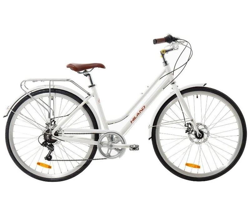Hiland Hybrid Ladies Disc CT + Commuter Accessory Pack