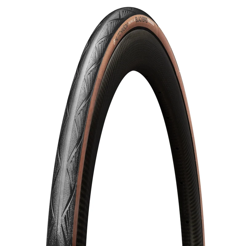HUTCHINSON BLACKBIRD ALLSEASON TLR 700 X 34C BLACK/TAN