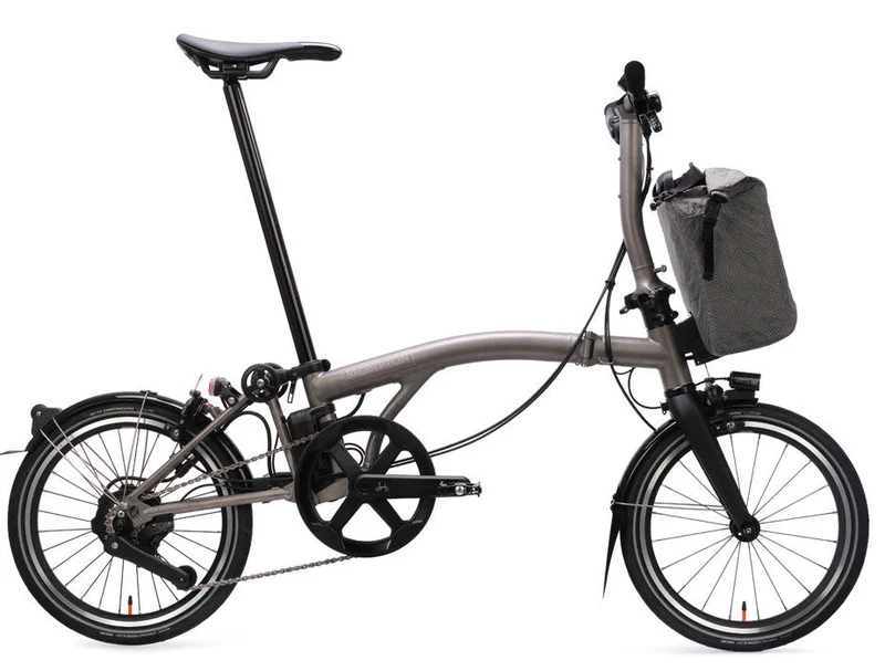 BROMPTON BIKE ELECTRIC T LINE E-MOTIQ SYSTEM