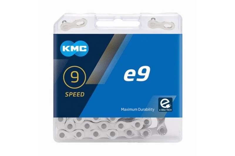 KMC e9 Silver 9-Speed E-Bike Chain