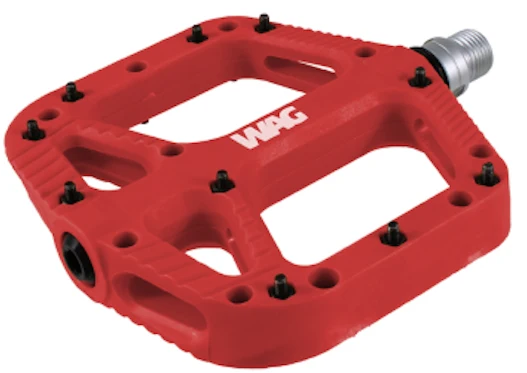 WAG FLAT MTB PEDAL - RED