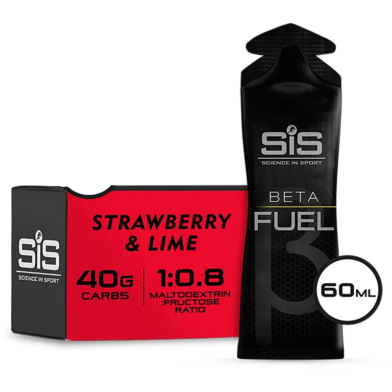 SIS Beta Fuel Energy Gel - strawberry and lime 60ml