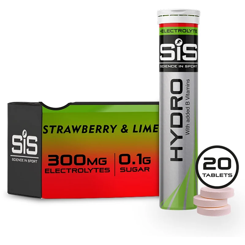 SIS GO Hydro 20 x Tablets - strawberry and lime