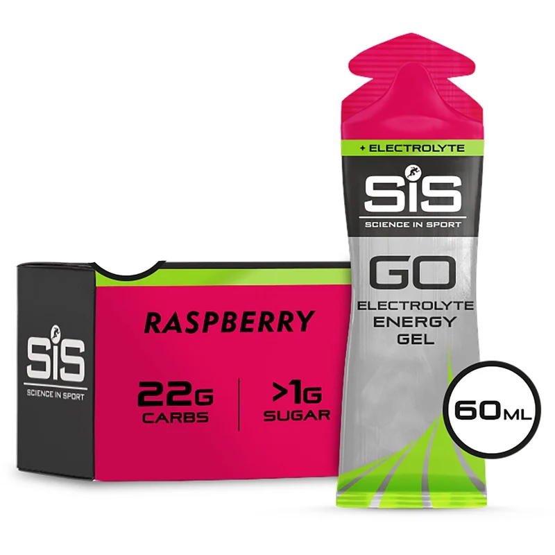 SIS GO Energy + Electrolyte Gel - raspberry 60ml