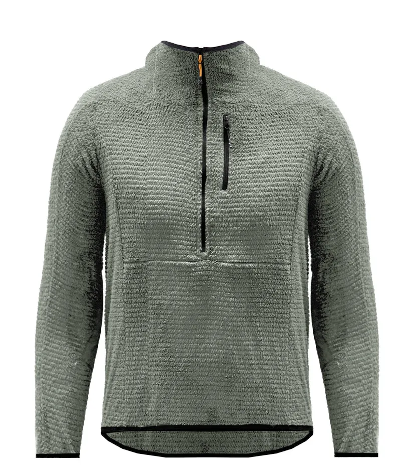 ALBION UNISEX ZOA PRIMALOFT ACTIVE HOODY - LIMESTONE