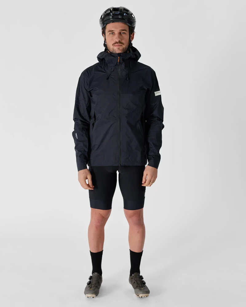 ALBION UNISEX ZOA RAIN SHELL - MIDNIGHT BLUE