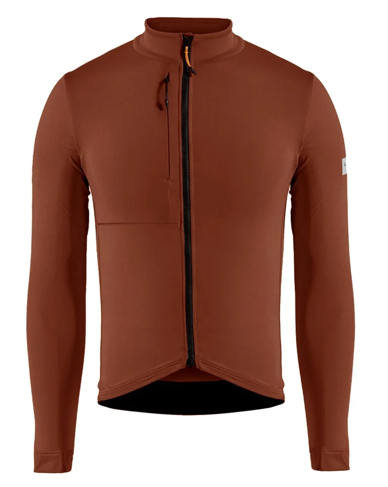 ALBION TRAVERSE LONG SLEEVE JERSEY - BURNT OCHRE