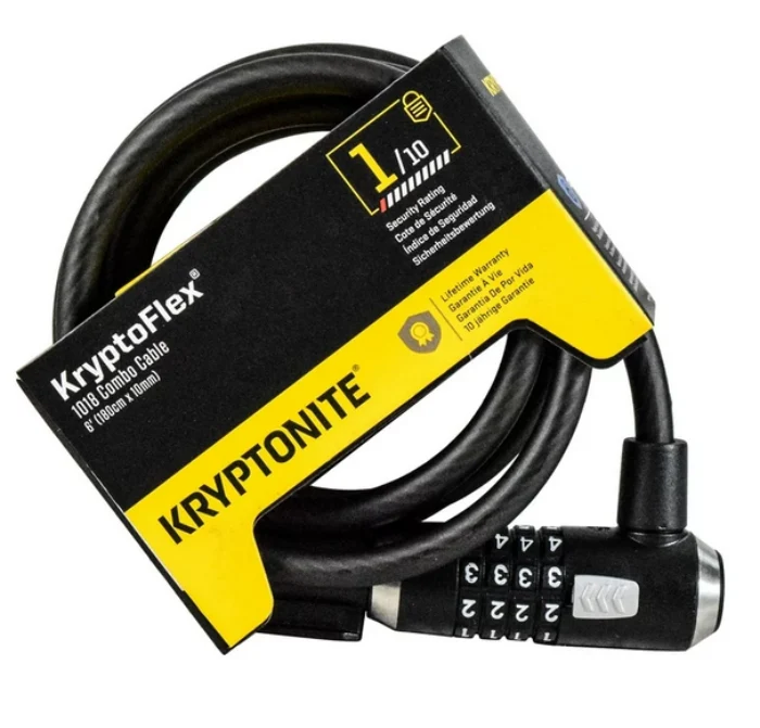 KRYPTONITE KRYPTOFLEX 10mm X 180mm COMBO