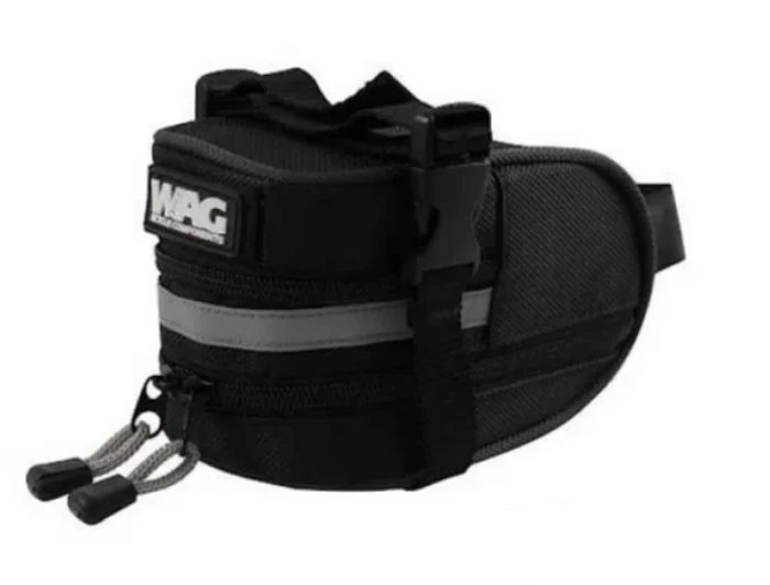 WAG EXPANDABLE SADDLEBAG BLACK