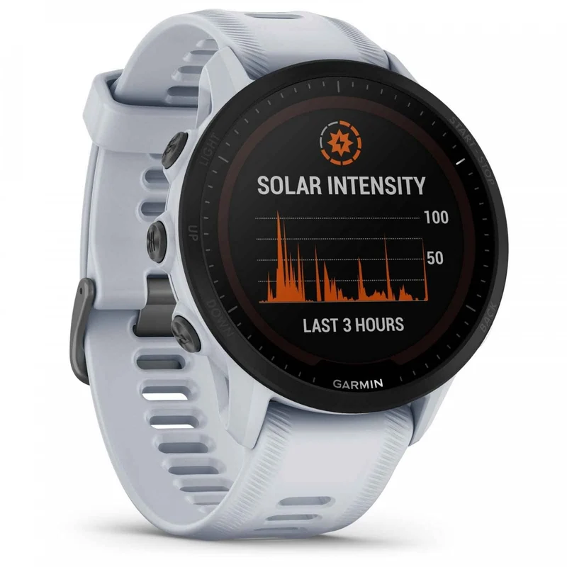 Forerunner 955 Solar Blanc | Garmin