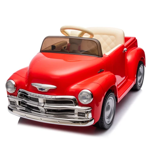 Track 7 Kids Ride on Truck, 12V Ride on Car with Remote Control, Kids Electric Car, Bluetooth, LED Lights, MP3, Pink