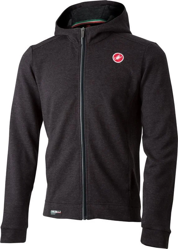 Sweat A Capuche Milano Fz - Homme | Castelli