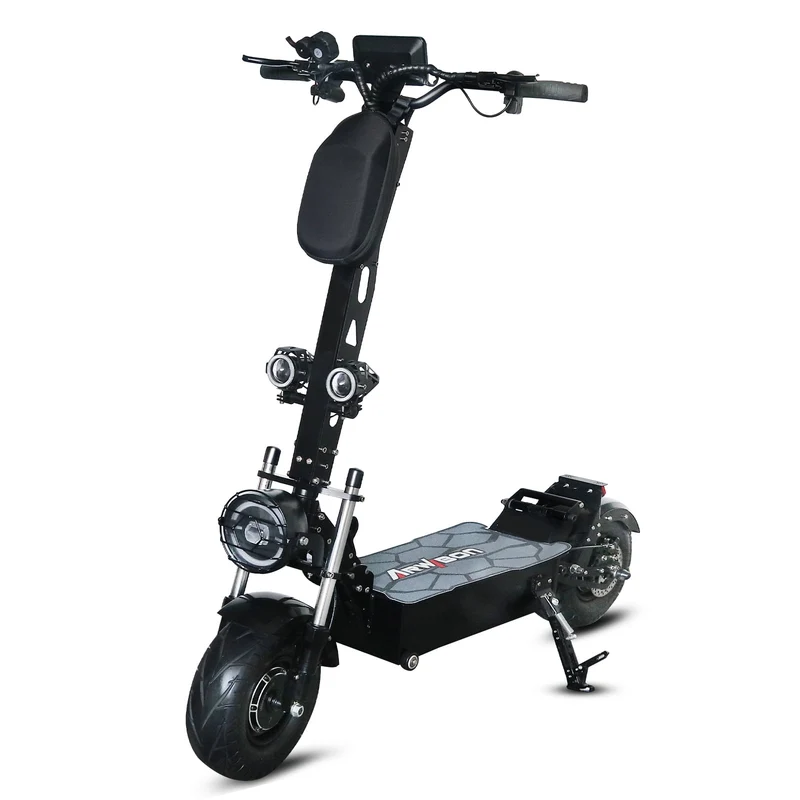 LISUEYNE Electric Scooter for Adults, Dual Drive 7000W Motor Up to 50 MPH and 50 Miles Range 13" Off Road Adult Electric Scooter, Foldable Commuter Scooter Double Brake