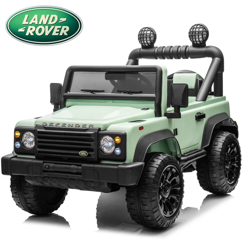 SUSIELADY 24V Kids Ride on Car, Licensed Land Rover Defender Volta 5008, with 17" Width Seat, Remote Control, Bluetooth, MP3, Music, for Kids Aged 3+
