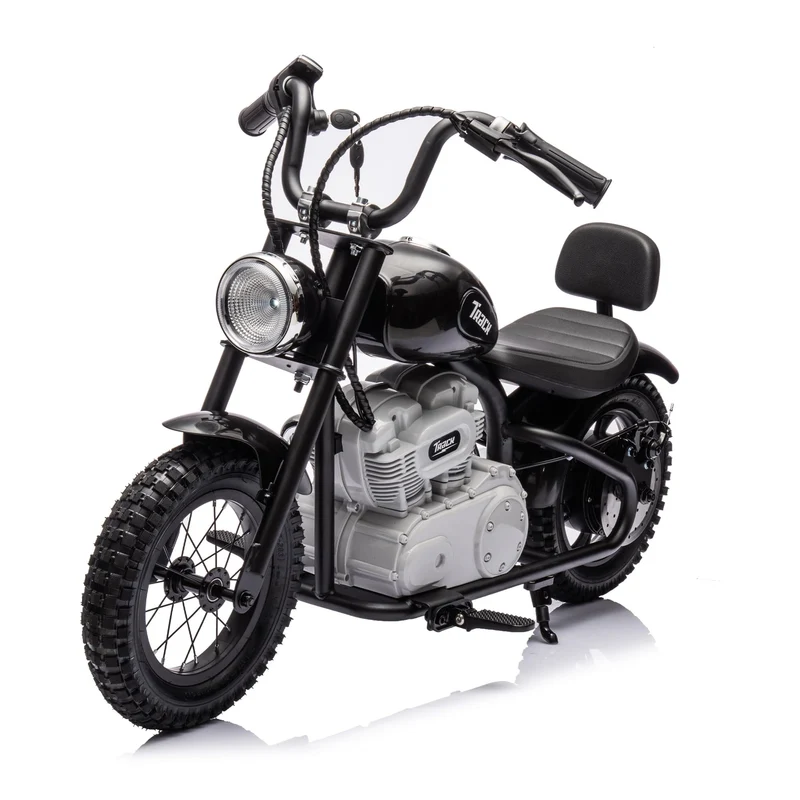 SUSIELADY 36V Electric Dirt Bike, 350 W Kids Powered Motorcycle, with Key Start, Twist Grip Throttle, Hand-Operated Dual Brakes, Speed Up to 15 MPH, for Kids Aged 8+