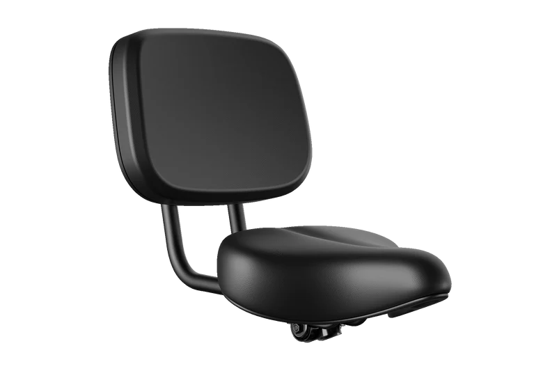 Sella da bici comfort con schienale