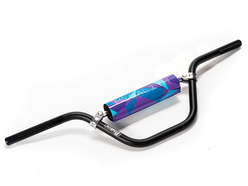 eMOTO Handlebars - Stomp Ebox Megalith Pit Speed Pro Handlebar (Purple/Blue)