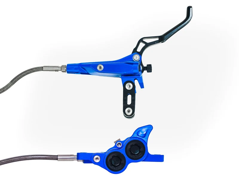 eMOTO Brake Set - Stomp Ebox Megalith Performance Brake Kit - Blue