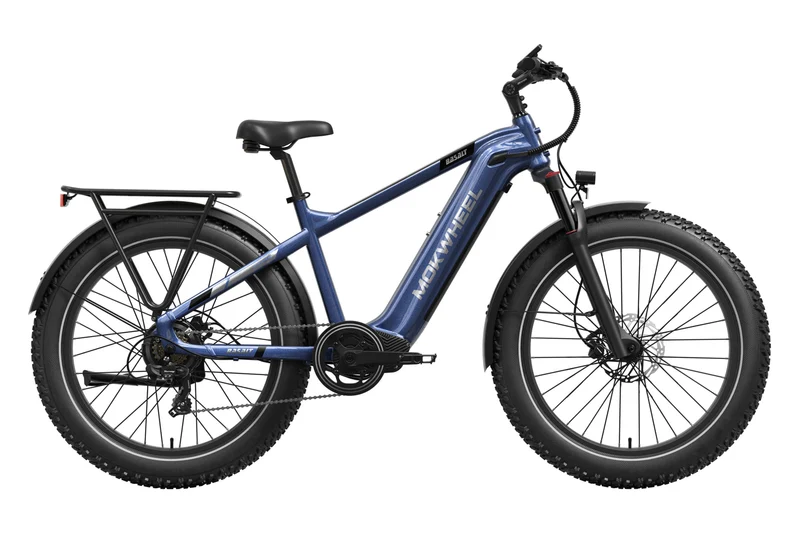 eBike Mokwheel Basalt - Step Over - Steel Blue - In a Box