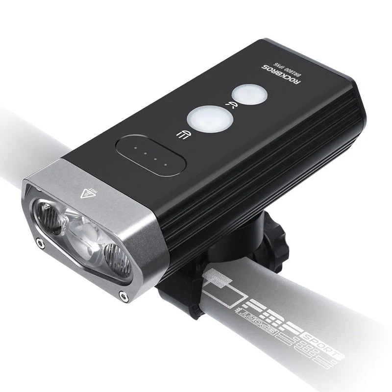 ROCKBROS 2000LM 360° Adjustable Headlight - Ultra Bright, Waterproof, Durable
