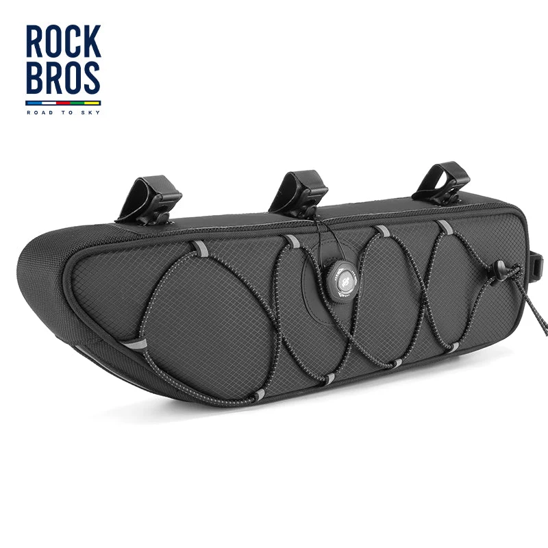 【ROAD TO SKY】 ROCKBROS Deluxe Cycling Frame Bag Bike Front Tube Bags