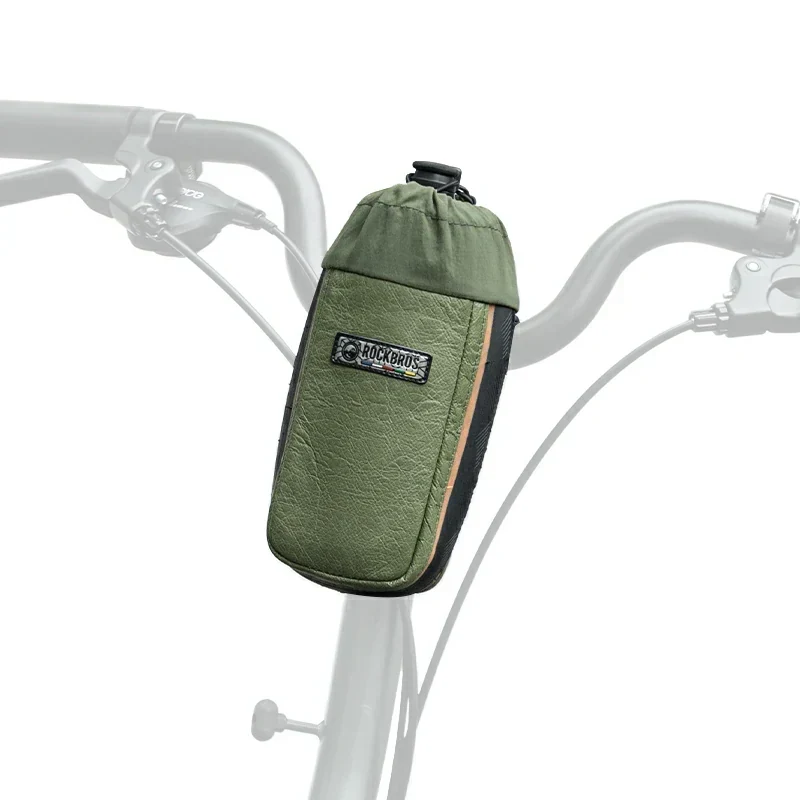 Sustainable Recycled Tire Bike Water Bottle Bags 0.8L ROAD TO SKY