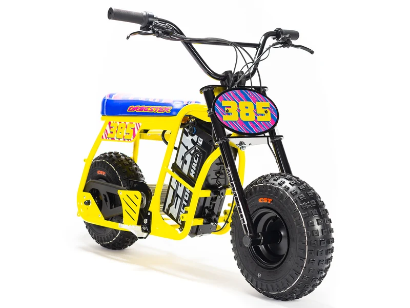 eMOTO Graphics - Stomp Ebox Dragster Graphics Kit (Yellow)