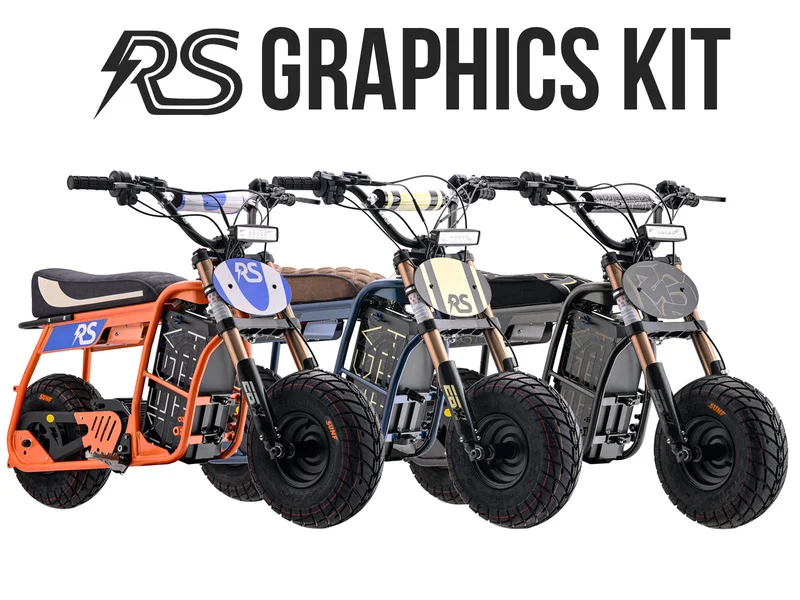 eMOTO Graphics - Stomp Ebox Dragster RS Graphics Kit