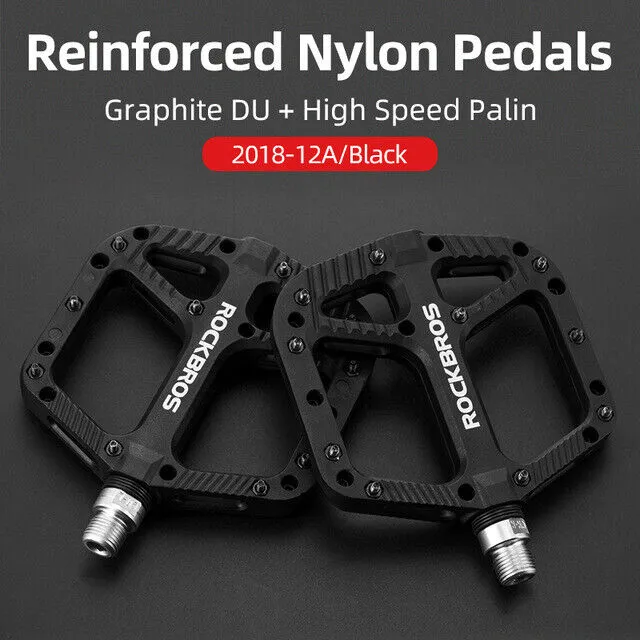 ROCKBROS Extra Large Bike Pedals in Various Colours (Pair)